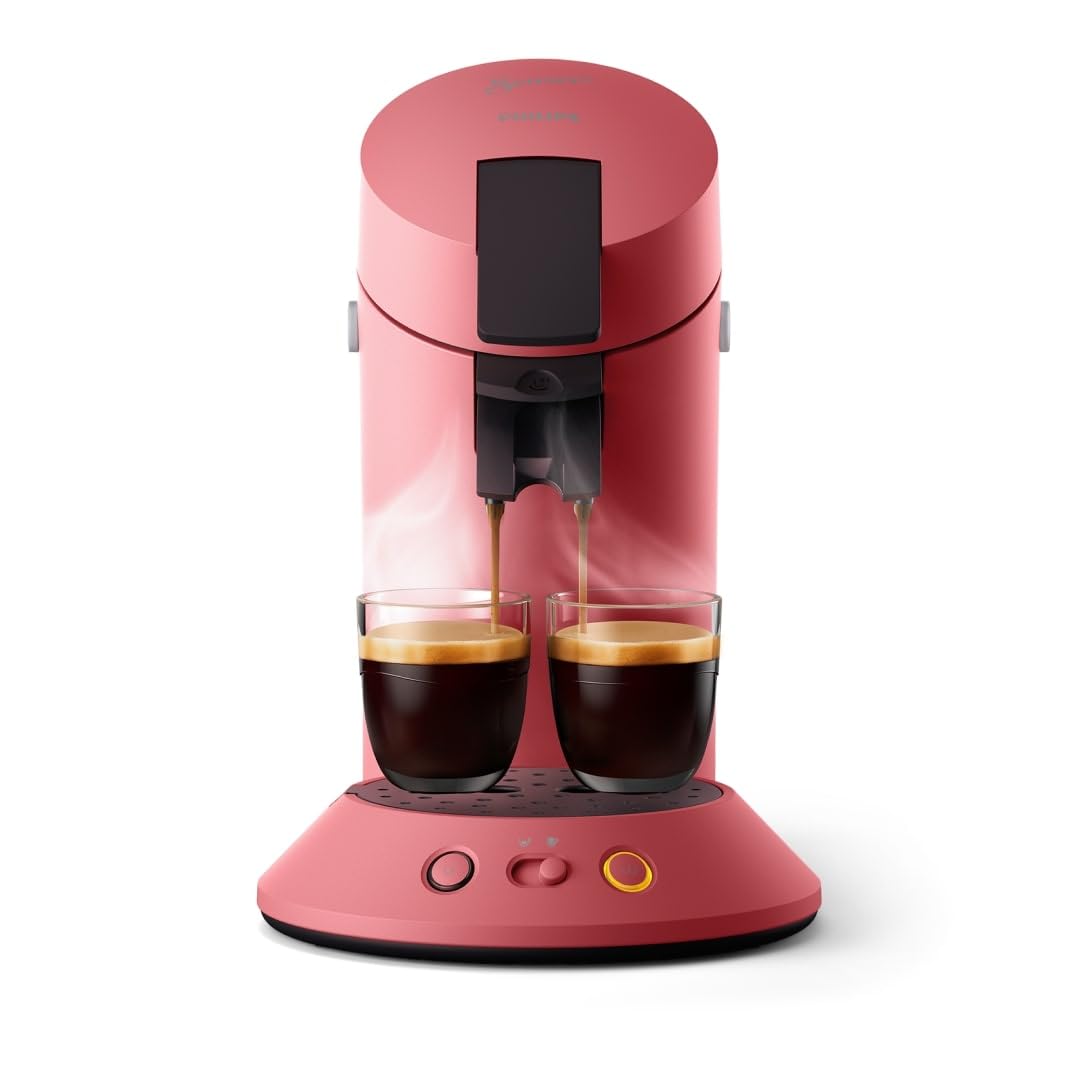 Senseo Classic Plus Coffee Maker à pods Red tendre CSA210/35